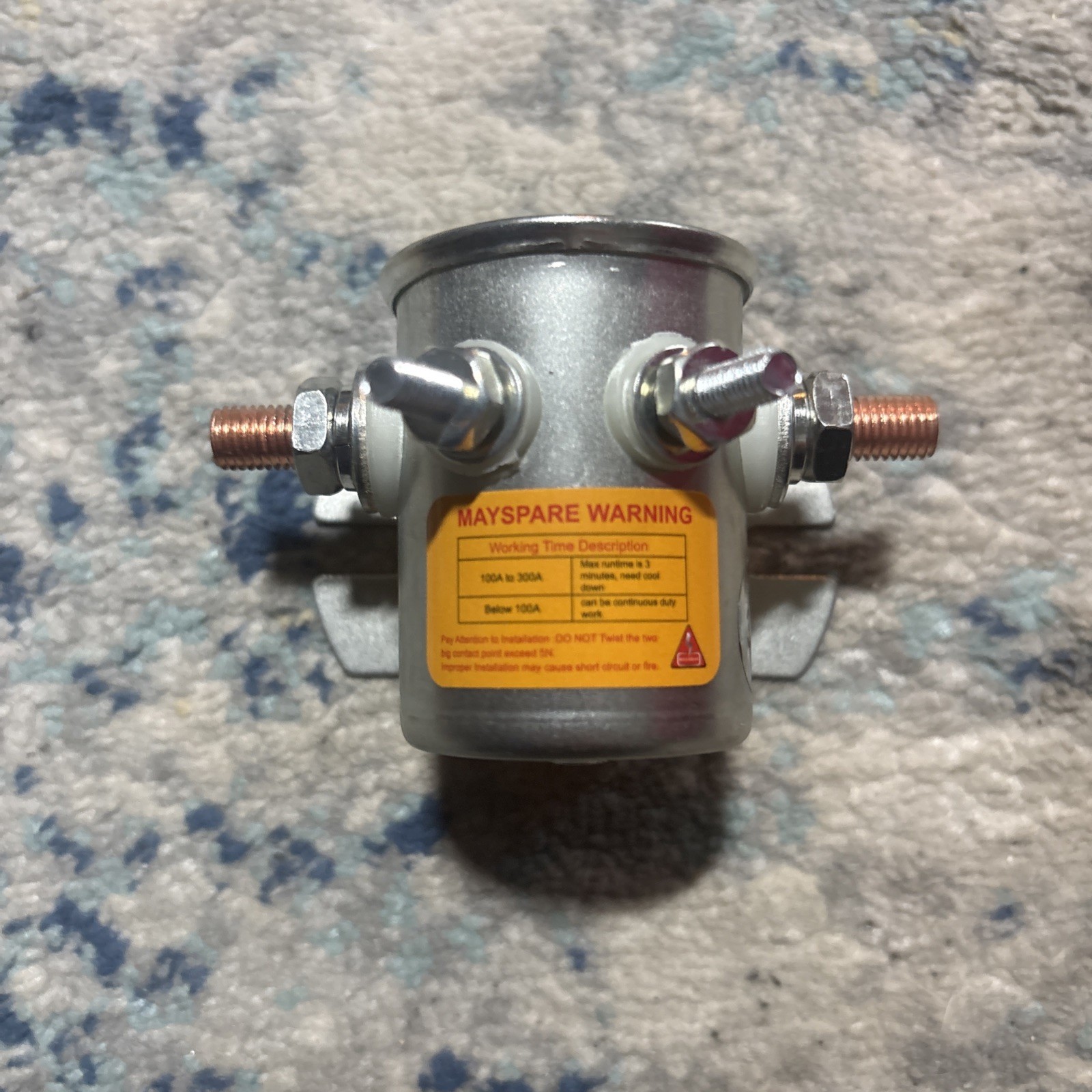 MaySpare 4 Pole Starter Solenoid Relay 36V Part EZGO Golf Boat RV NIOB