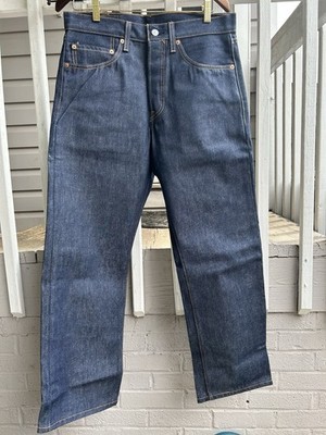 Levi s 501 Raw Denim Unwashed New W/tags 32x30 Produced 2003
