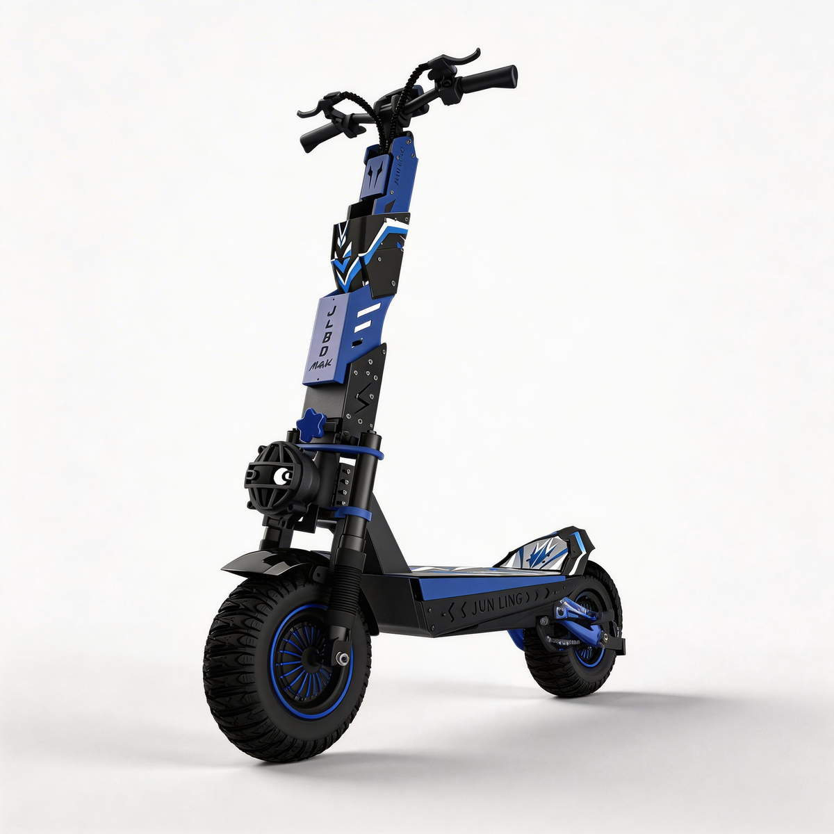 JUN LING JL80MAX 6000W Dual Motor Electric Scooter 45MPH 60V 30AH