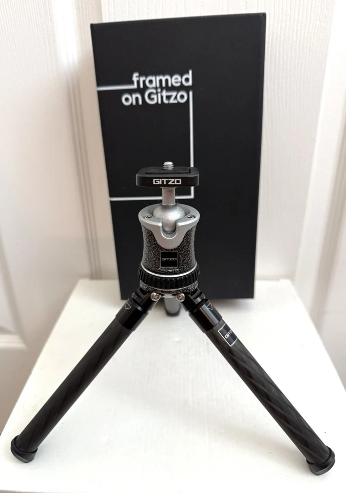 Gitzo Mini Traveler Noir Decor Demo Display Model In Orig Box Table Top Tripod - Image 2 of 4