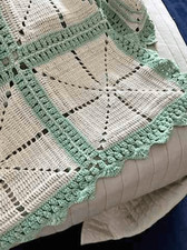 Handmade heirloom queen bedspread
