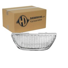 DIEDERICHS KÜHLERGRILL GRILL OHNE EMBLEM CHROM passend für SEAT IBIZA IV 6J 6P
