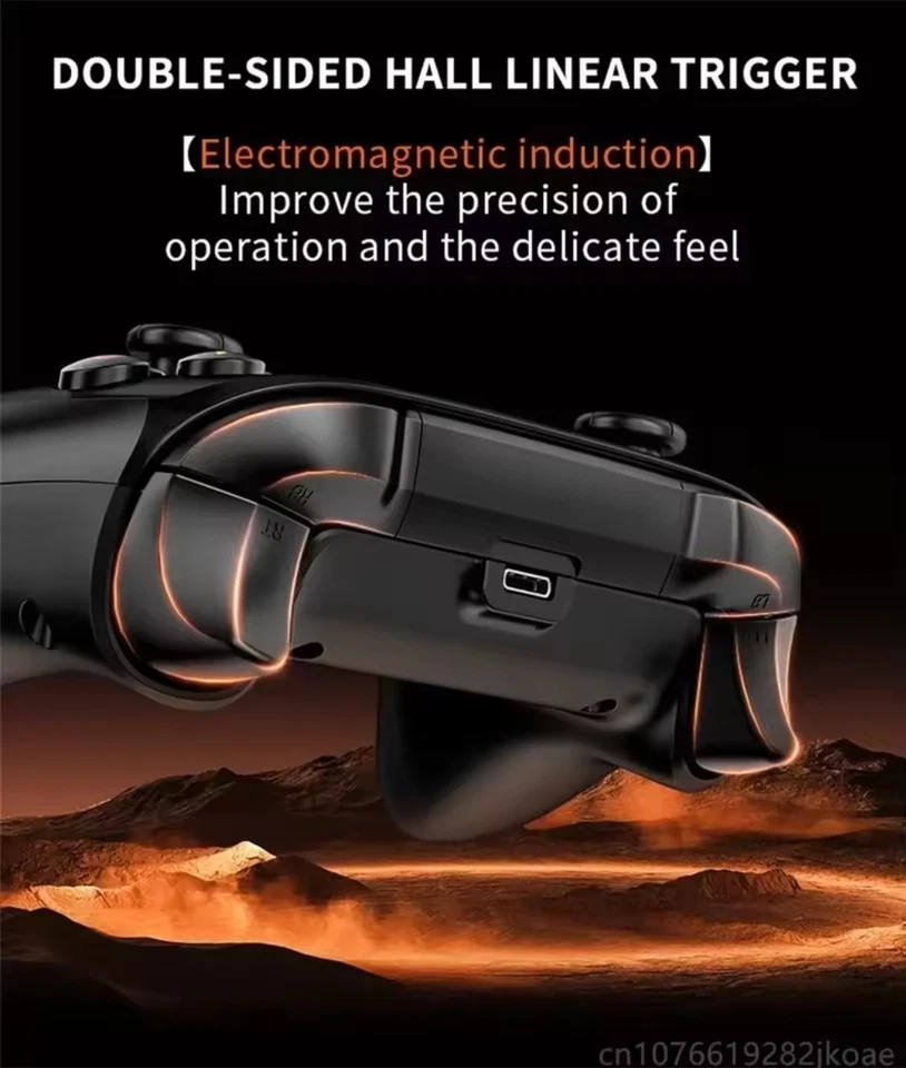 S02 Wireless Bluetooth RGB Controller for Switch OLED/Lite, PC & Mobile Gamepad - Immagine 3 di 4