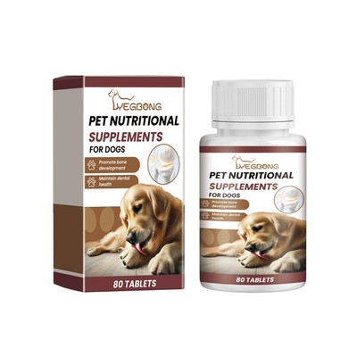 Milk Calcium Tablets for Dogs Pet Supplement Vitin Oral Care