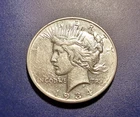Nice AU 1934-D U.S. Peace Dollar
