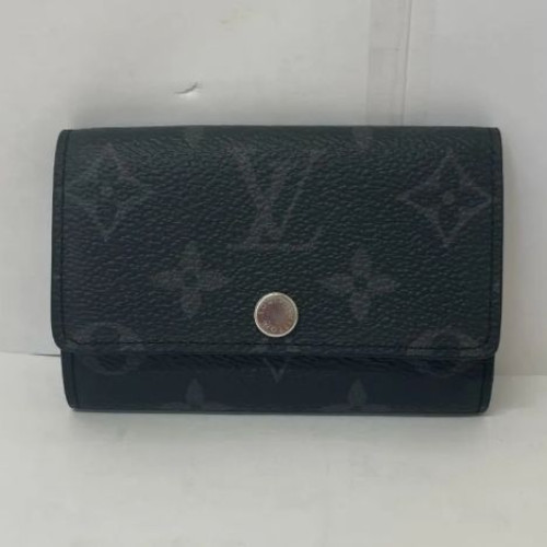 LOUIS VUITTON Monogram Eclipse Multicles 6 Key Ca… - image 1