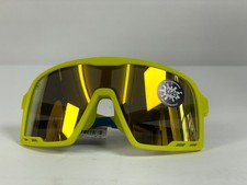 Knockaround Campeones Kids High Voltage Sunglasses Yellow-blue Fade Lens