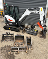 Bobcat E27 Mini Excavator Digger 439 HOURS! Takeuchi JCB Kubota HI SPEC Arb 2.7