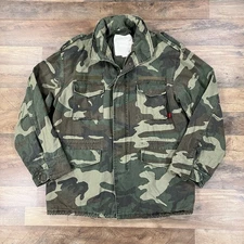 Rothco M65 Field Jacket Mens Medium Green Camo US Military Army Coat