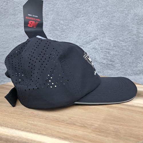 New Balance Hat Cap Strap Back Black NB Dry 2022 NYC HALF Marathon Running Mens - Picture 7 of 10