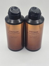 Bath  Body Works Mens Collection Vintage Body Spray x2 - 3.7oz