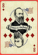 James A. Garfield - U.S. Presidents Bicycle Specialty Deck USPCC Playing Card