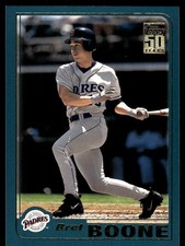 Bret Boone 2001 Topps #225 San Diego Padres MLB READ FREE SHIPPING AutographDen