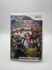 Super Smash Bros Brawl Nintendo Wii 2008 Manual Tested CIB - Nice Disc