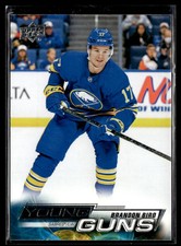 2022-23 Upper Deck Young Guns Brandon Biro Rookie Buffalo Sabres #455