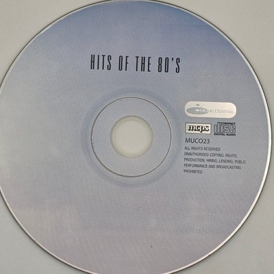 Hits of the 80's CD Music Central Compilation Album Pop Retro