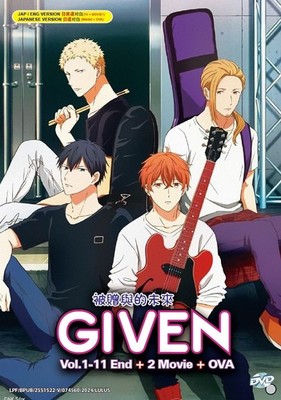 Given The Complete Anime Series DVD 11 Episodes + Movie & OVA English Dub Subs