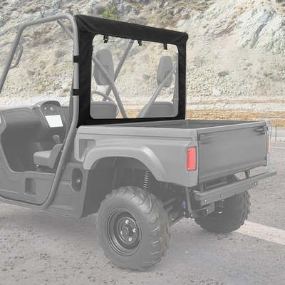 #ad Soft Rear Window Shield for Yamaha Rhino 450 660 700 Massimo 500 700 UTV #78637 $33.93