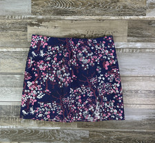 NWT M Urban Outfitters mini skirt blue pink