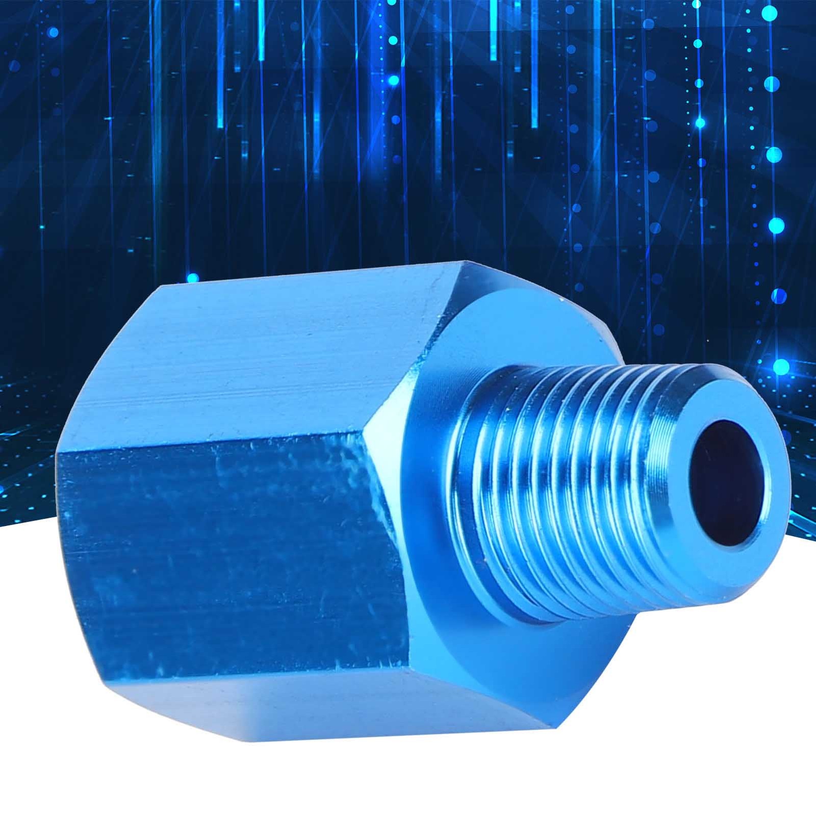 NPT Reducer Adapter M12 To 1/8 Pressure Gauge Part W/ Explosion‑Proof Function❀