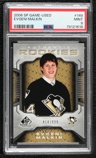2006 SP Game Used Edition Authentic Rookies 414/999 Evgeni Malkin PSA 9 MINT 0i5
