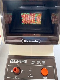 Nintendo Game Watch Donkey Kong Jr Mario Cement 2 Units A0825