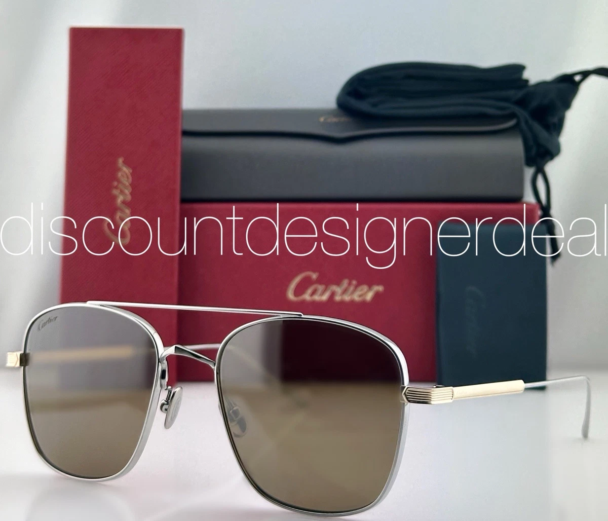 Cartier Mirrored Sunglasses for Women for sale | eBay