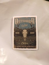 Deer Hunting Sticker Decal