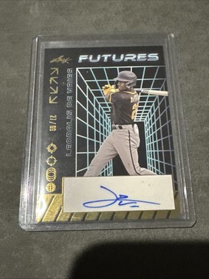 2024 Leaf Futures - Autographs Leo De Vries #A-LDV Gold /99 (AU, RC)