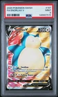 2020 Pokemon Sword & Shield Snorlax V #197/202 Full Art PSA 9 FA SWSH TCG