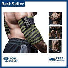 1 Pair, 47" Elastic Elbow Support Compression Powerlifting, Fitness, Cross ...