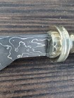 One Of A Kind Dan Graves Damascus Knife 7" With Sterling Silver Accents — photo 2