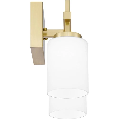 Wilburn Modern LED Bath Vanity Lights, 13 Inch 2-Light Satin Brass Bathroom L... - Picture 4 of 9