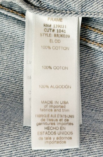 FRAME Le Vintage Denim Jacket XS Blue Light Wash Silver Buttons Pockets 0 NEW - Picture 14 of 16
