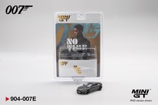 James Bond 007 No Time To Die Aston Martin DBS RHD English 1:64 Mini GT 904-007E