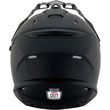 *FREE SHIPPING* AFX FX-41DS SOLID HELMET BLACK PICK YOUR SIZE - Image 3 of 4