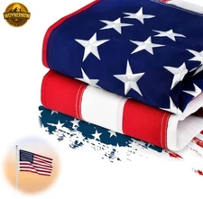 3x5 American Flag USA High Wind Resistant US Flag Heavy Duty for Outdoor Durable