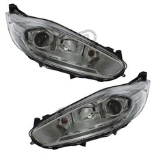 Faros delanteros con LED DRL conductores y pasajeros Ford Fiesta MK7 2012-2018