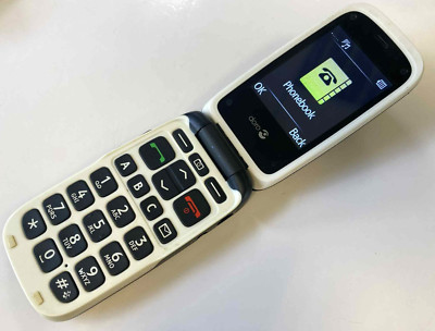Doro Phone Easy 611 / 612 Handy - Entsperrt - Klappklappbar GROSSE Tasten SOS Taste