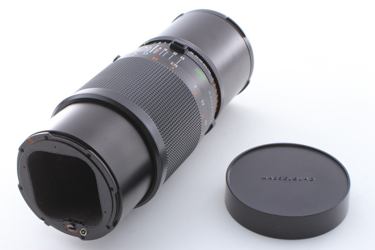 NEAR MINT w/Hood] Hasselblad Carl Zeiss Sonnar T* CF 250mm f5.6