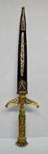 Vintage Robert Replica Ornate Sword & Sheath Letter Opener FREE SHIPPING