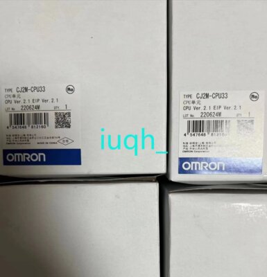 OMRON CJ2M series CPU control unit CPU33 module CJ2M-CPU33 ship by