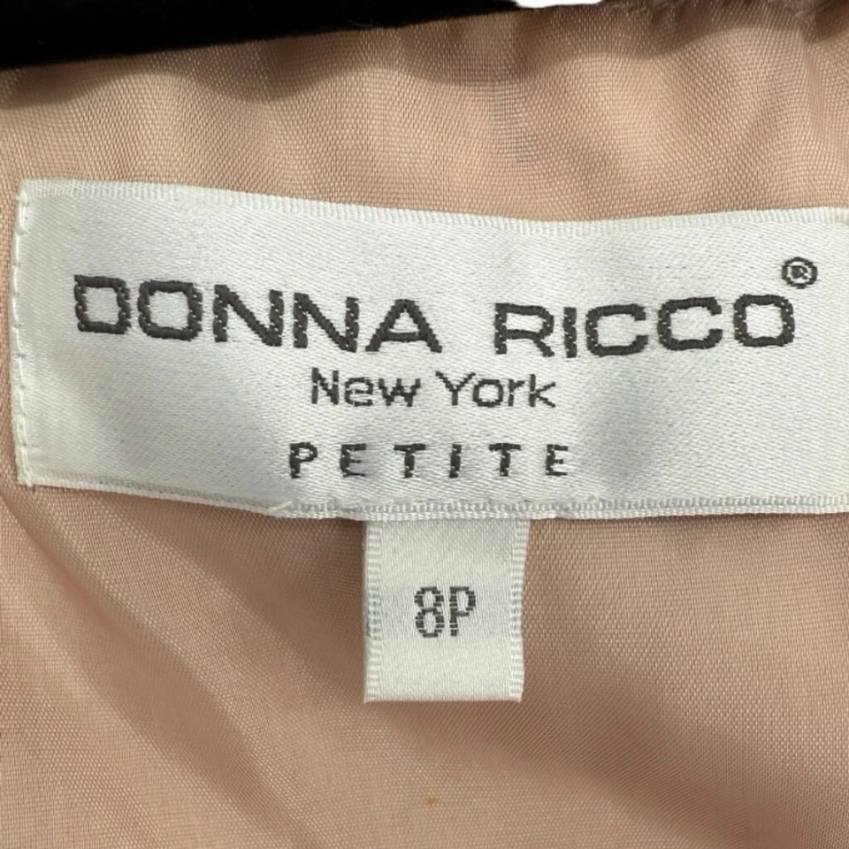 Nuevo con etiquetas Vestido Donna Ricco Y2K Babydoll Sin Mangas Floral Mezcla de Lino Talla 8P Femenino Foto 3 de 4