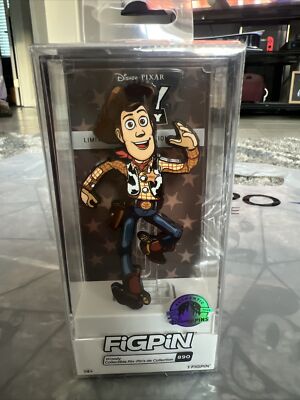 FiGPiN # 890 Woody Limited Release Pin Disney Pixar Toy Story
