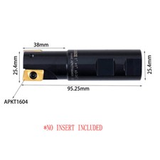 1 inch Indexable end milling cutter + 10pcs APMT1604PDER Cemented carbide insert