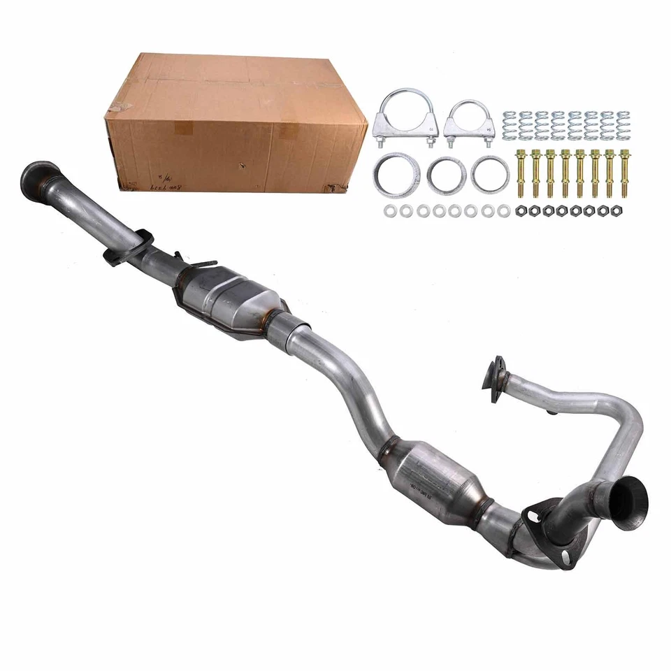 For 2001-2004 Chevrolet S10 GMC Sonoma 4.3L V6 Front Y Pipe Catalytic Converter Foto 2 de 4