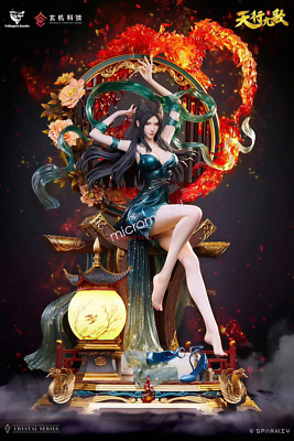 TES 1/4 Skyline Nine Songs Yan Lingji Statue Figure Resin Model