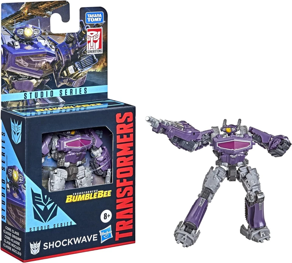Transformers Shockwave Bumblebee Studio Series Core Class 9cm Figur Hasbro - Bild 2 von 4
