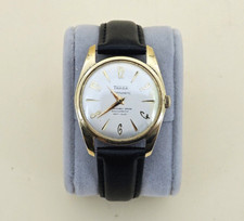 Montre Mécanique Ancienne Homme TRADA - Bracelet Cuir Neuf (Révision faite)