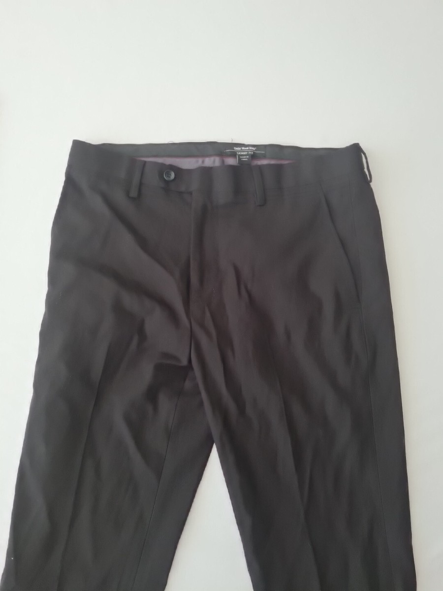 Mens Trousers Cedar Wood State Size 32 Short Leg Black 28416 Mens Trousers Cedar Wood State Size 32 Short Leg Black 28416